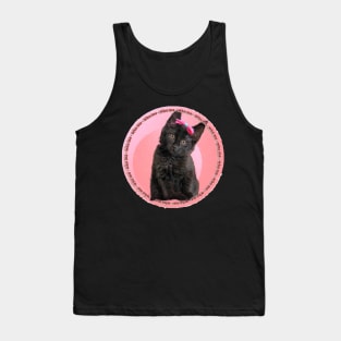 Who Me? Curious Kitty Tank Top